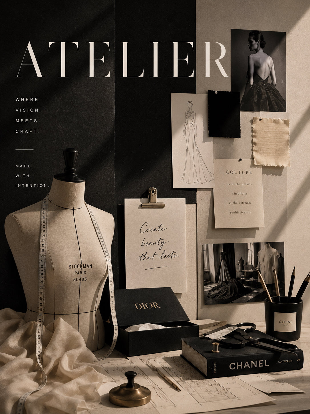 Atelier Fashion Poster