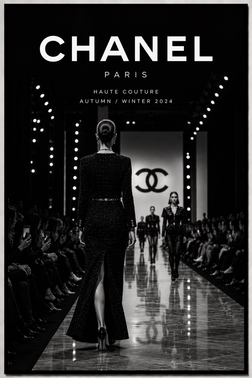 Chanel Runway Fashion Poster