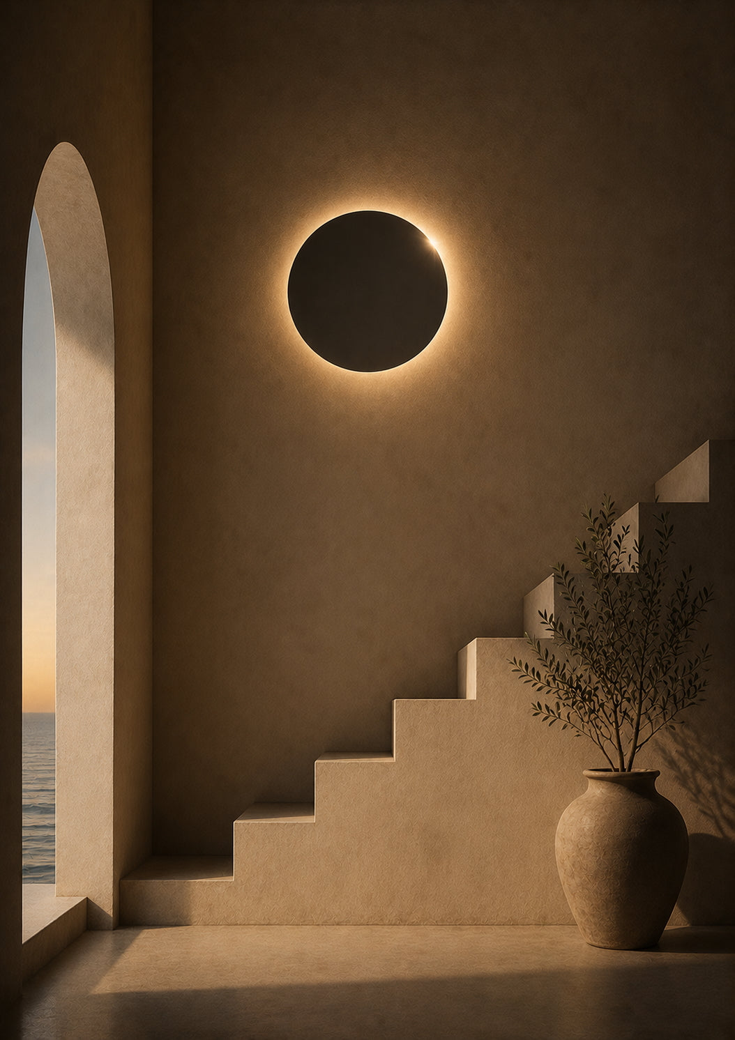Eclipse Contemporary Poster