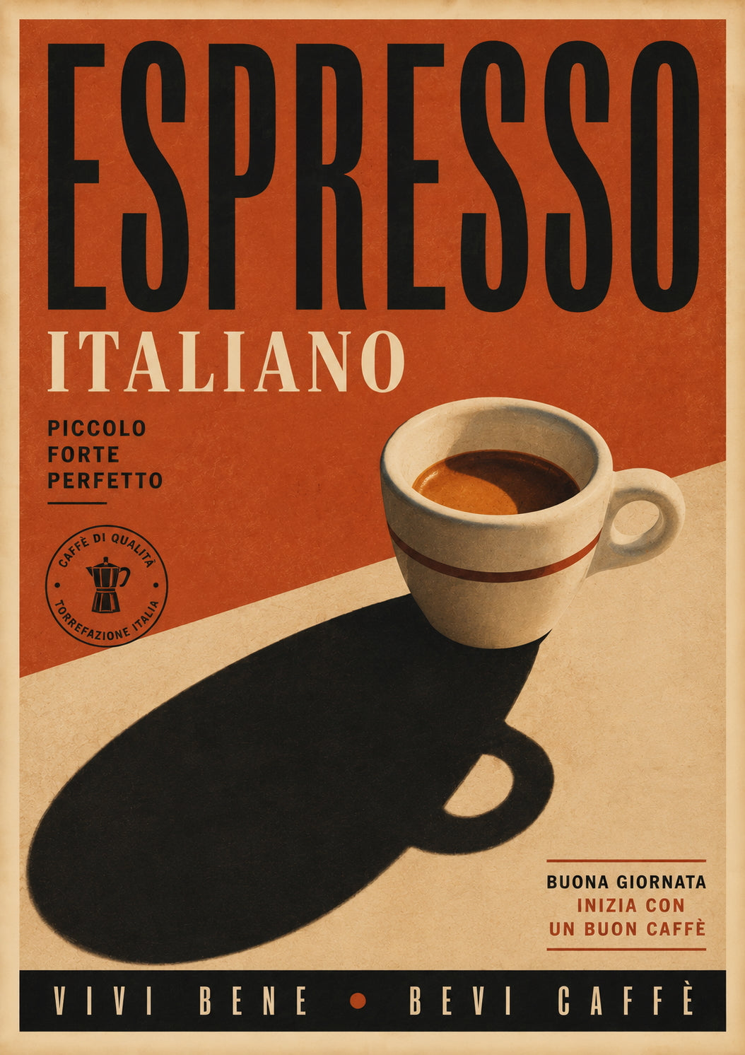 Espresso Italiano Poster