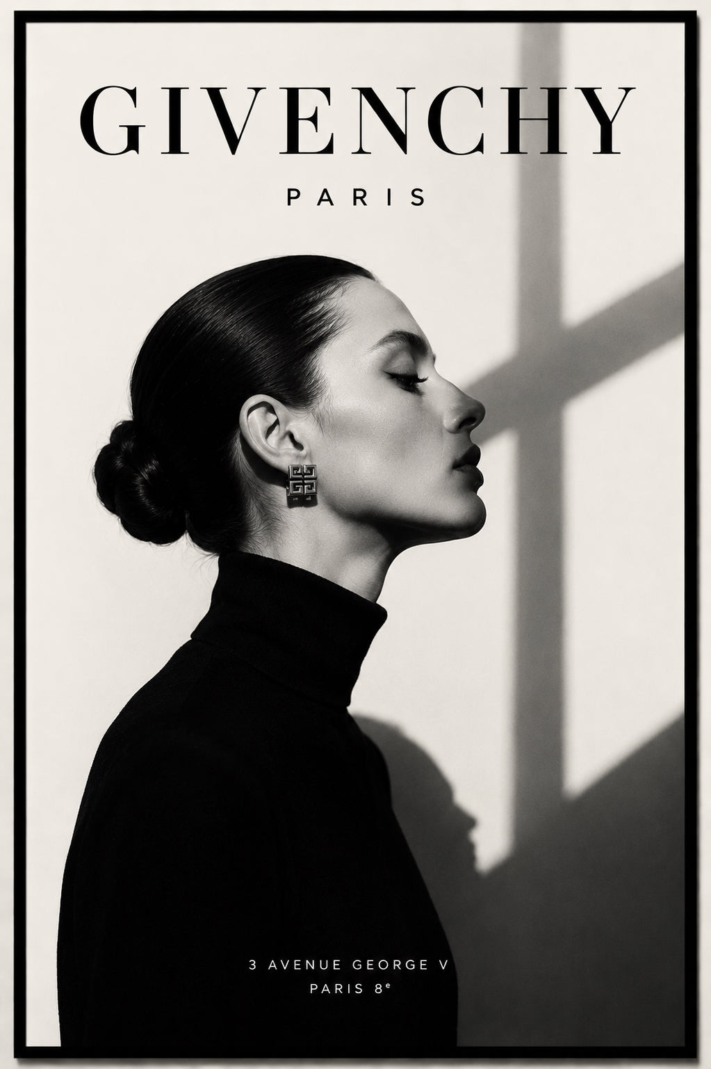 Givenchy Fashion Poster