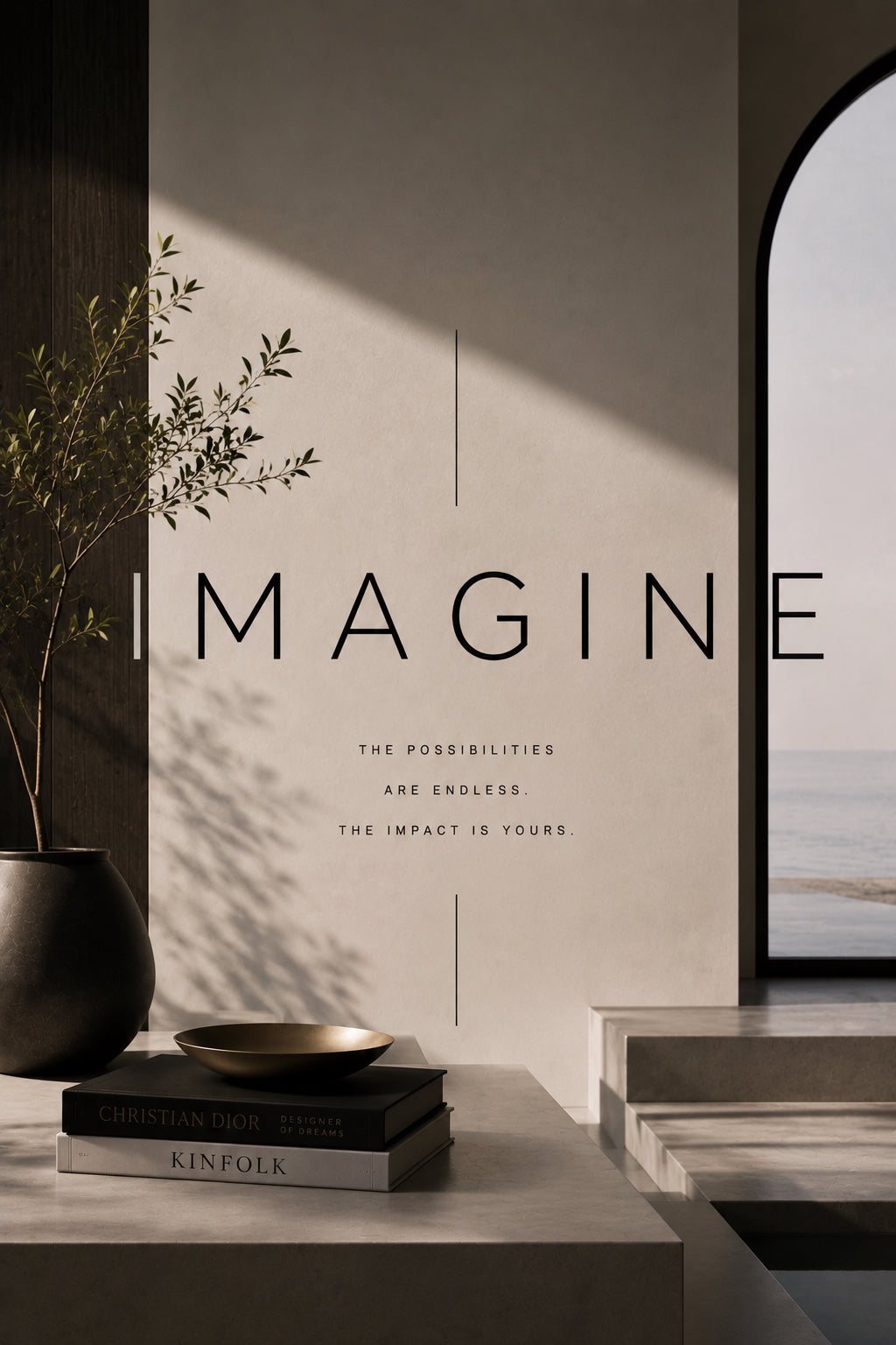 Imagine Typography Poster