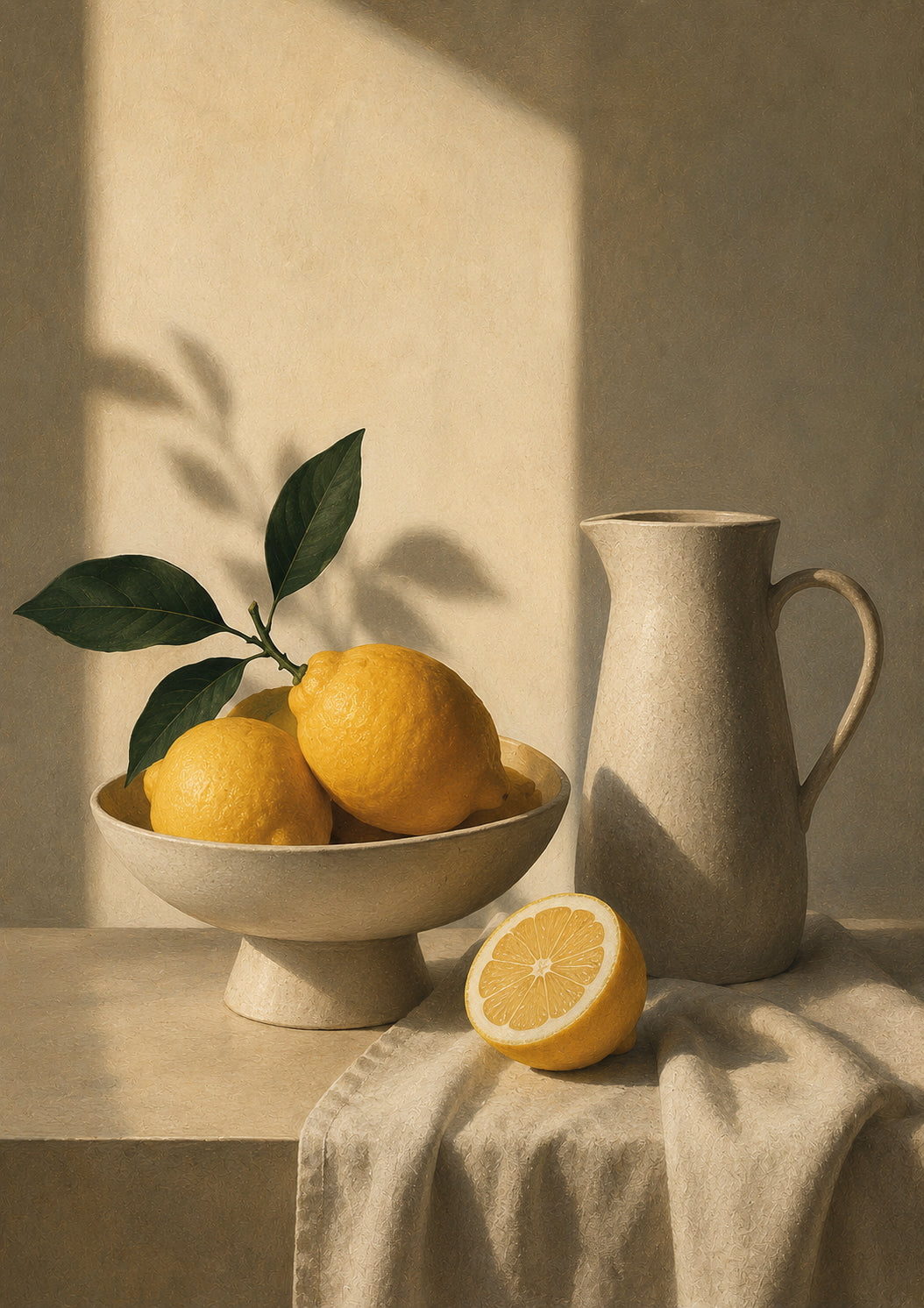 Lemon Study Poster