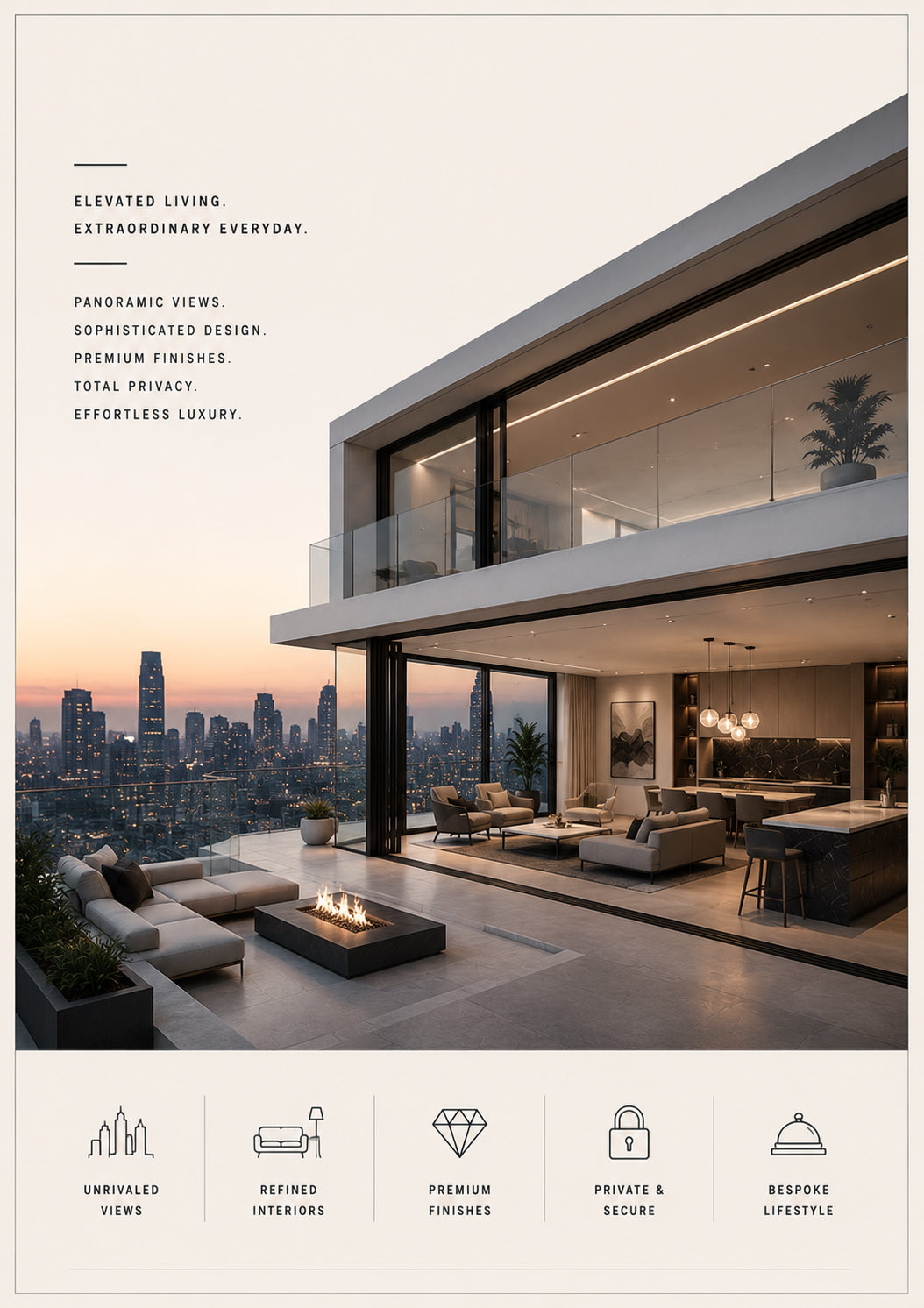 Luxury Penthouse Architecture Poster