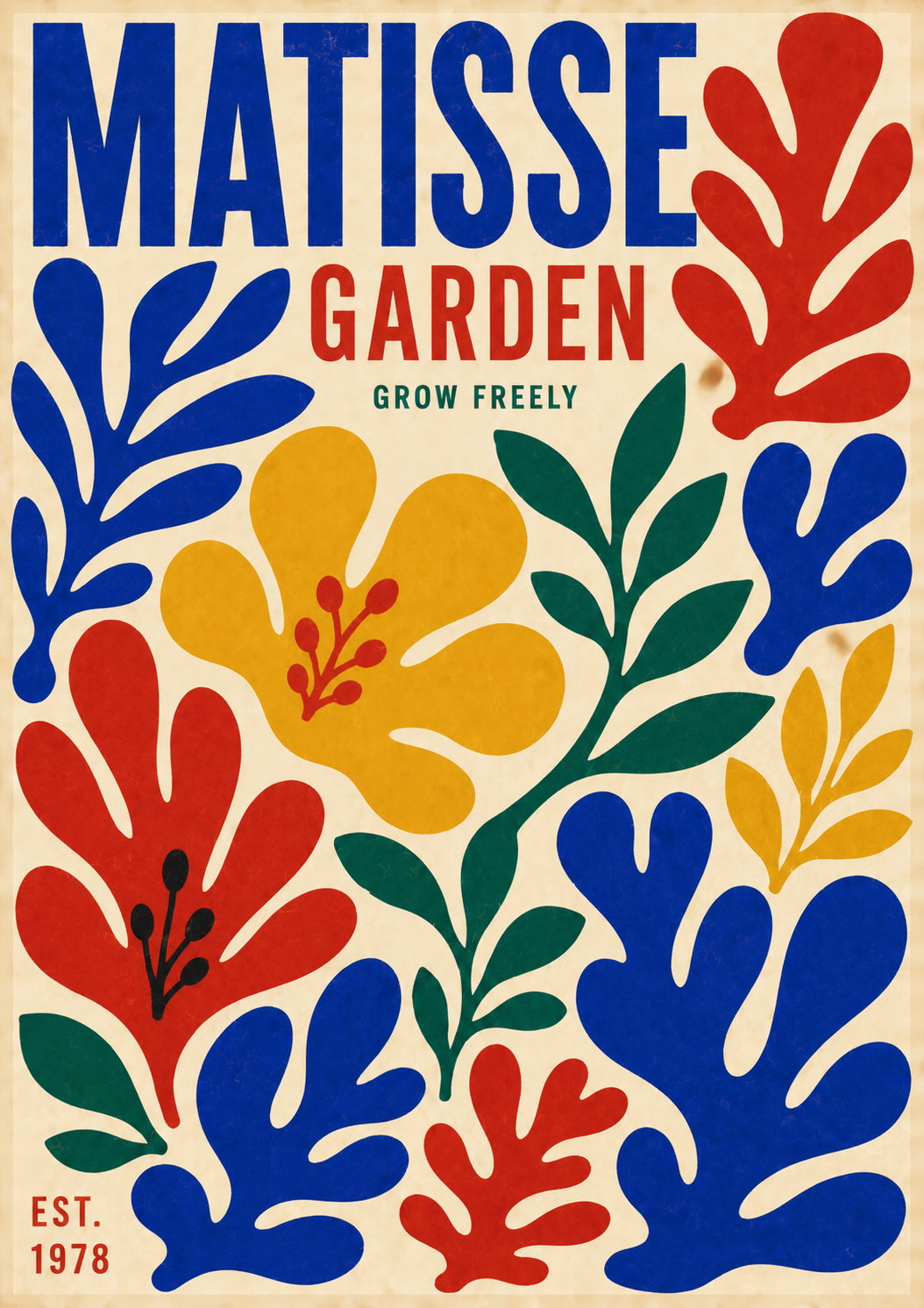 Matisse Garden Poster