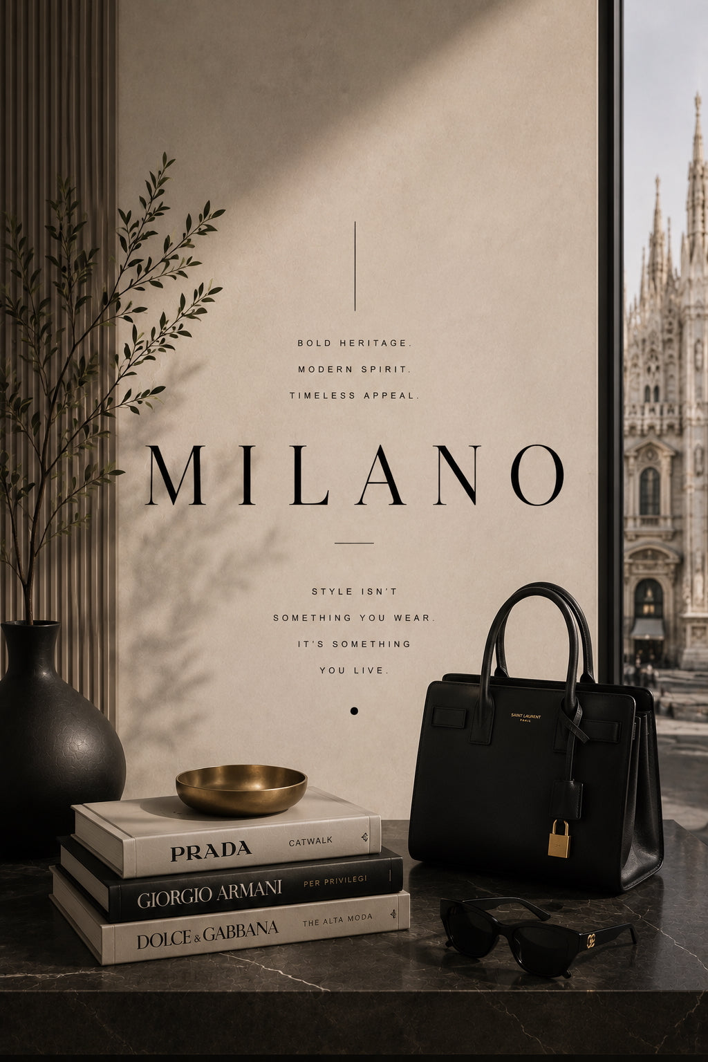 Milano Travel Poster