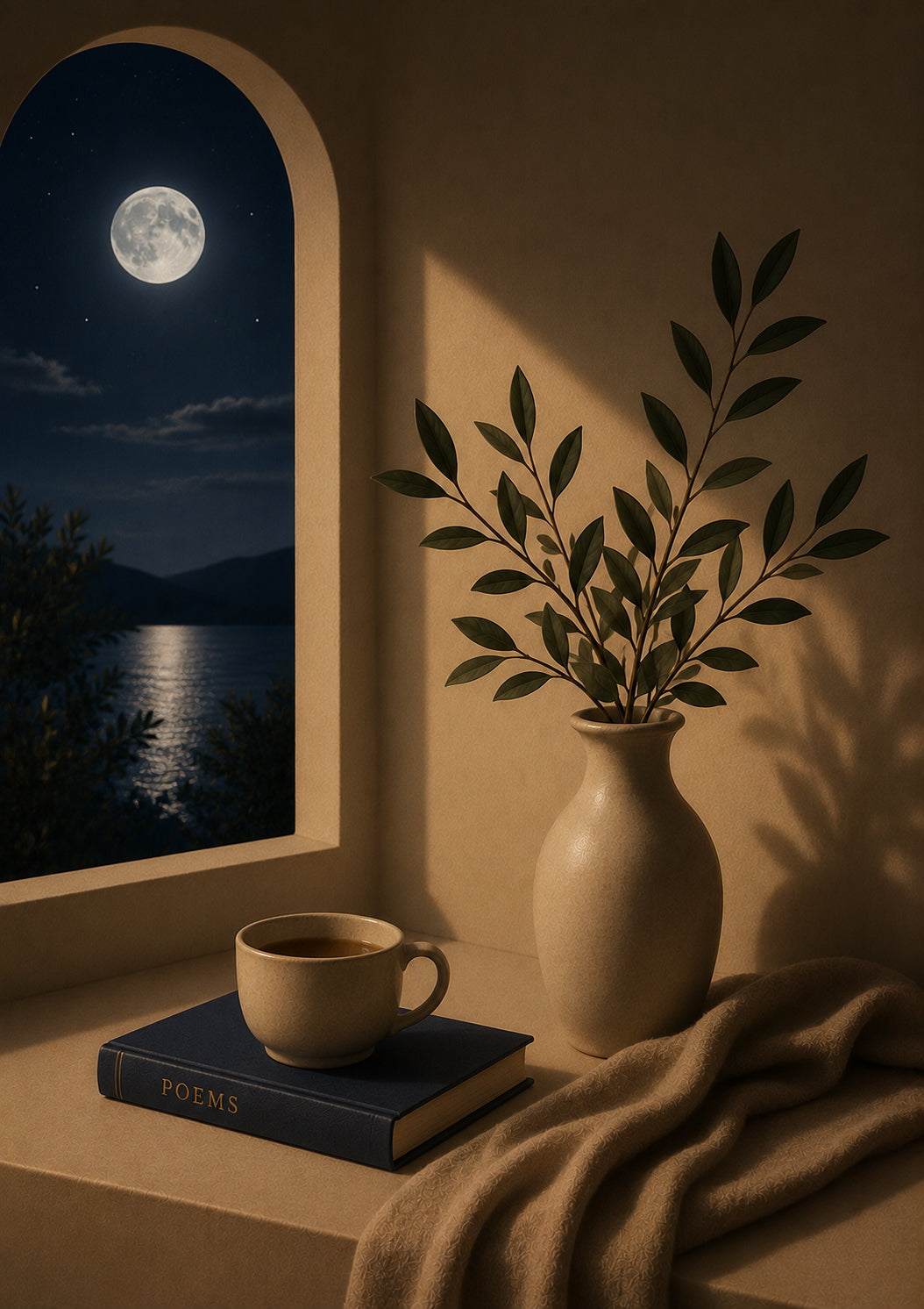 Moon Window Poster