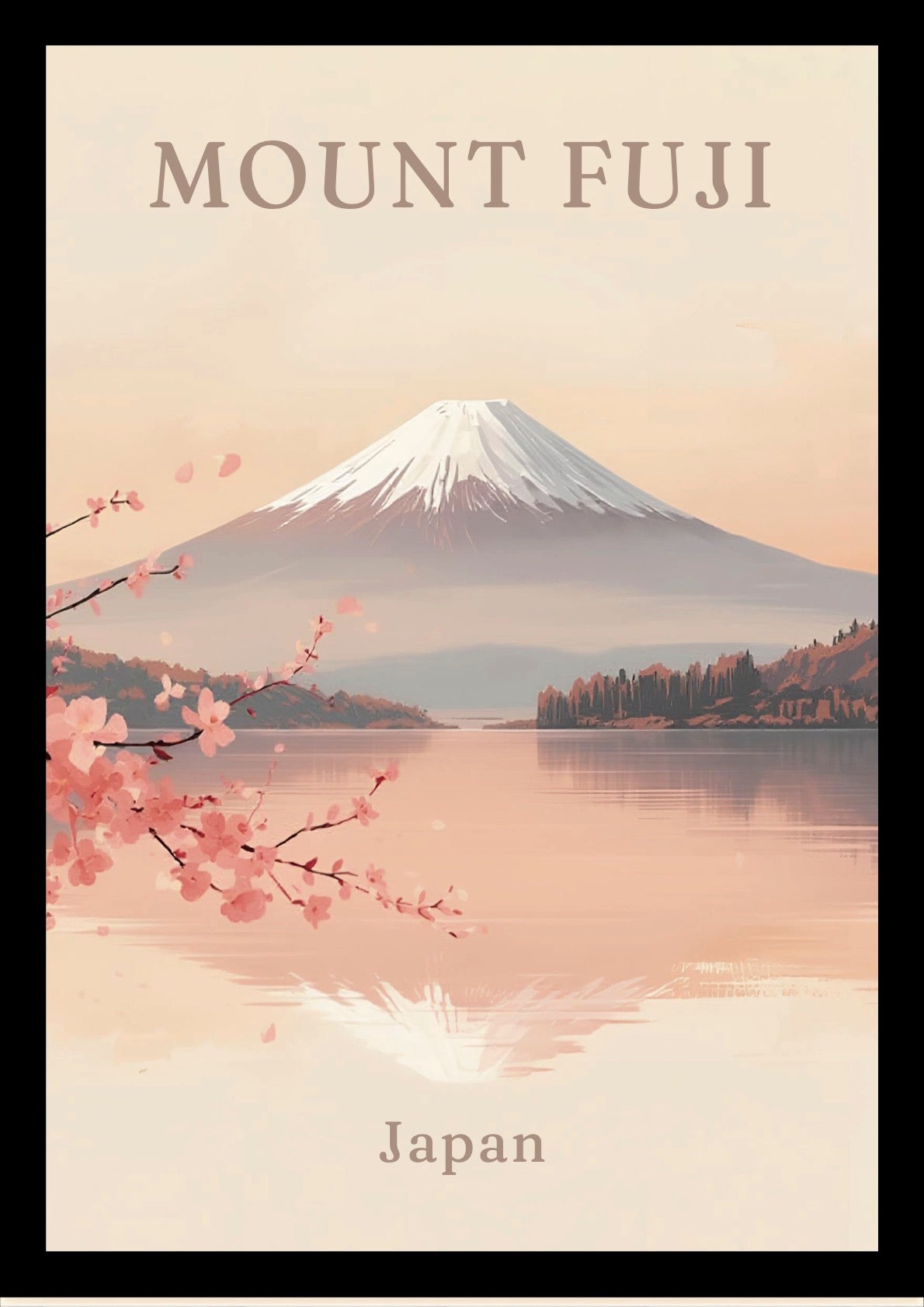 Mount Fuji Poster
