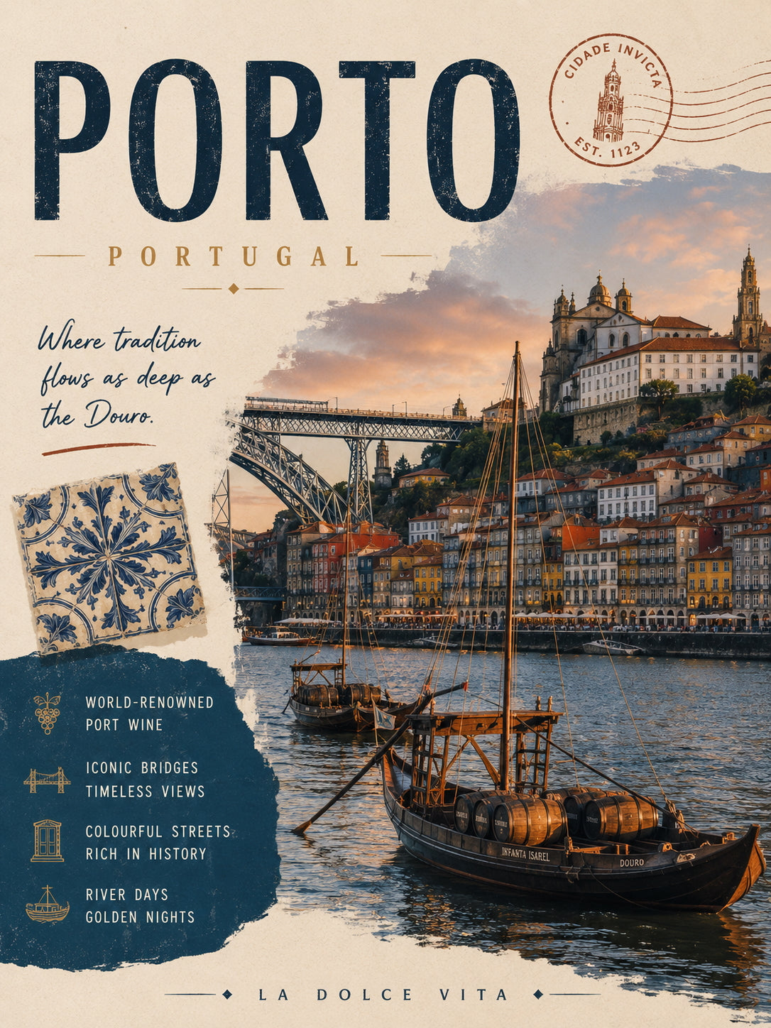Porto Travel Poster