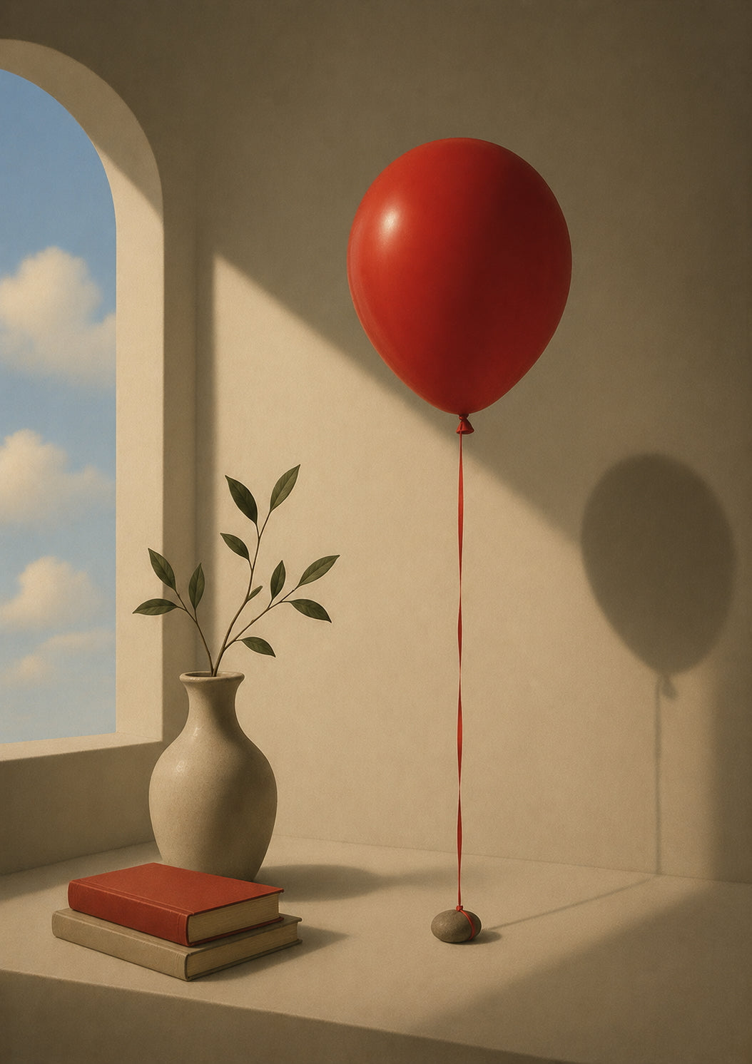 Red Balloon Poster