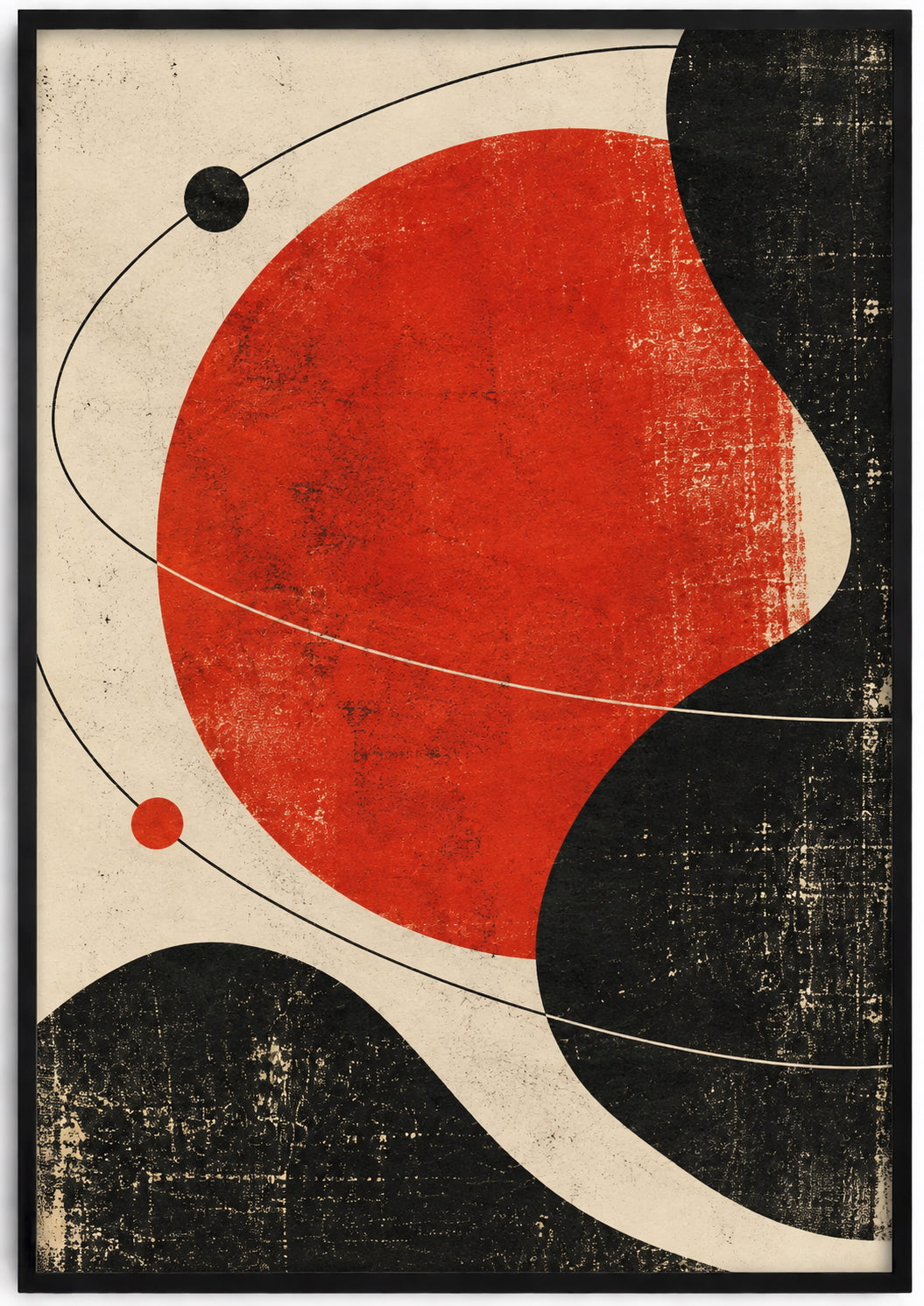 Red Orbit Poster