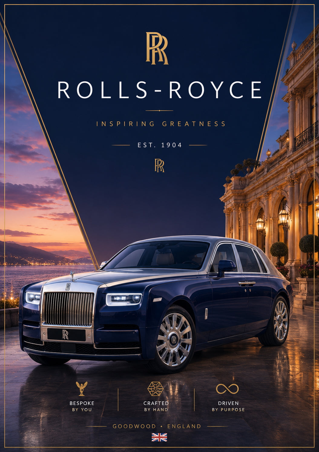 Rolls-Royce Car Poster