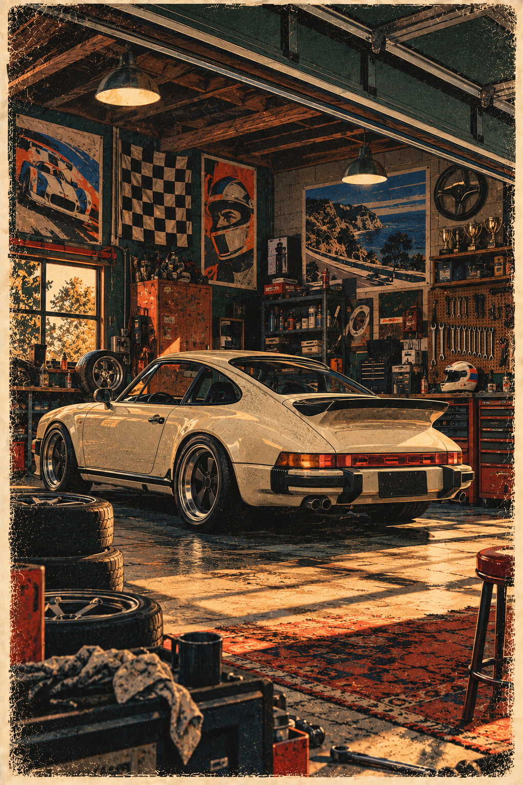Sunday Garage Poster