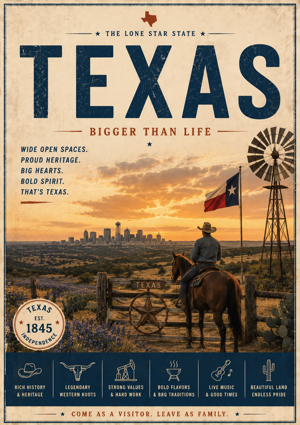 Texas Poster