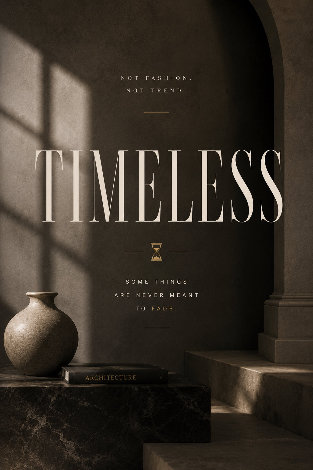 Timeless Typography Poster