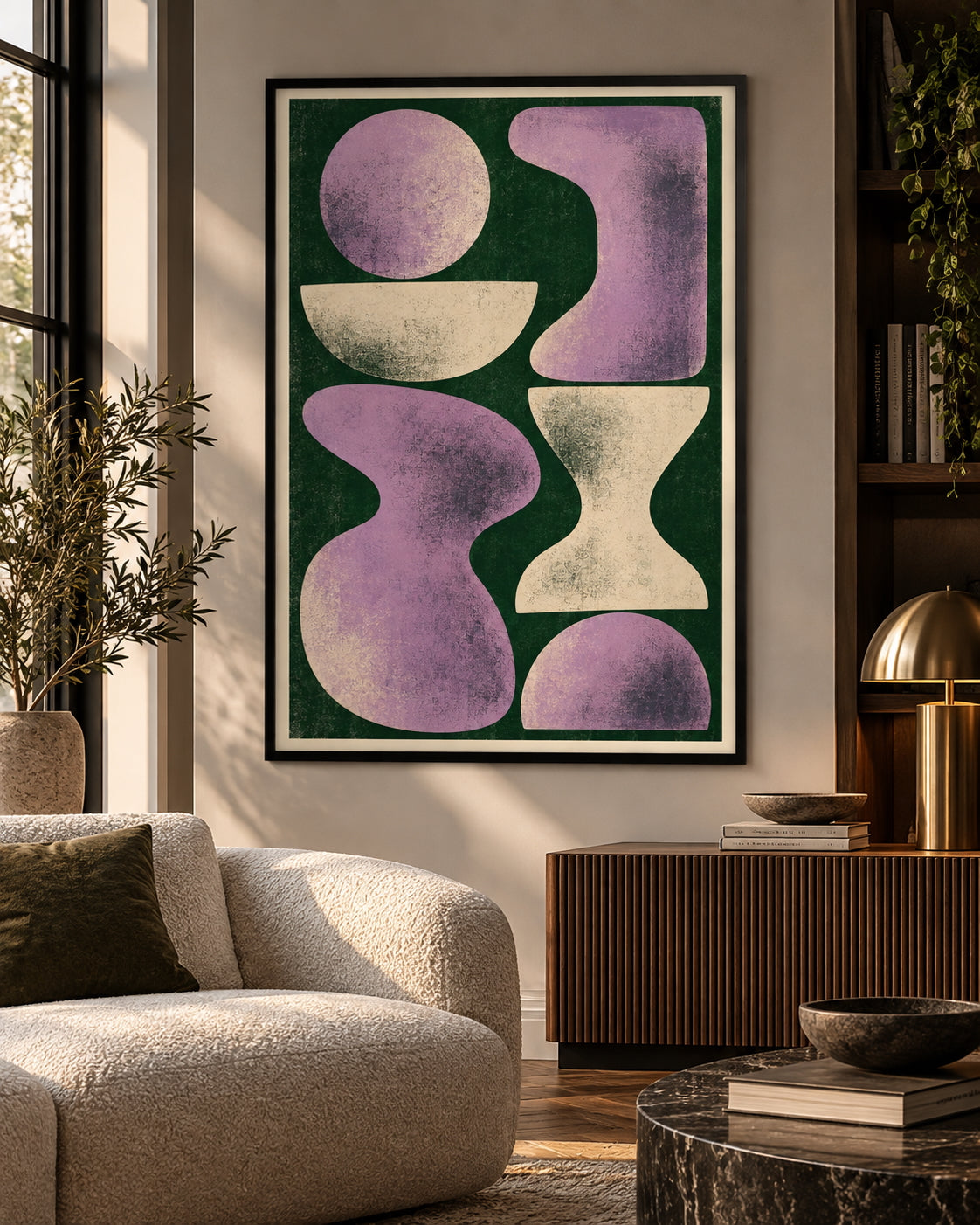 Violet Totems Poster