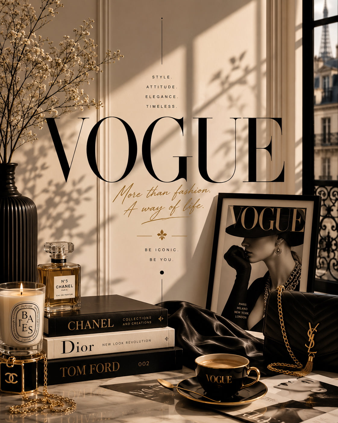 Vogue No. 4 Fashion Poster