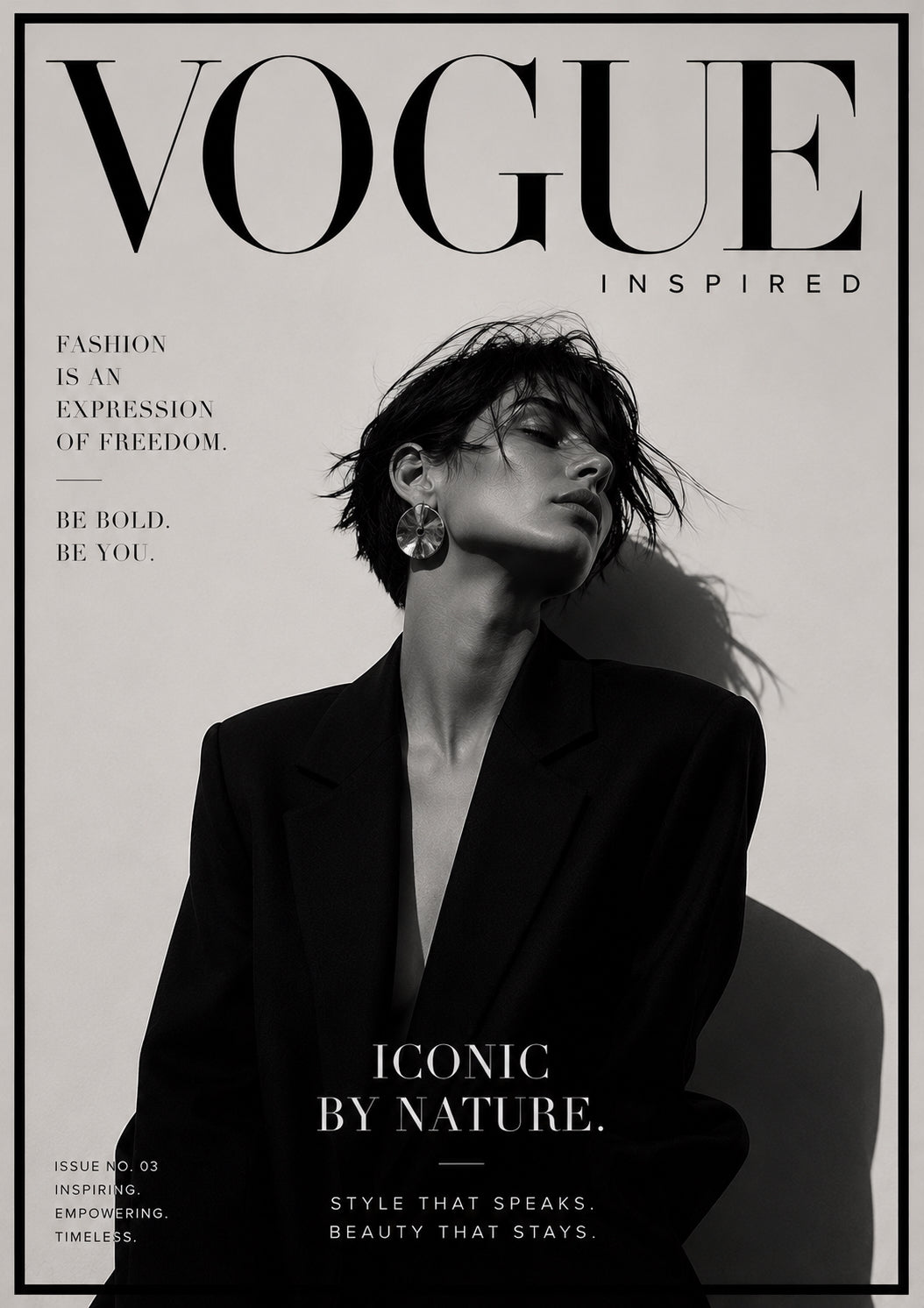 Vogue No. 3 Fashion Poster