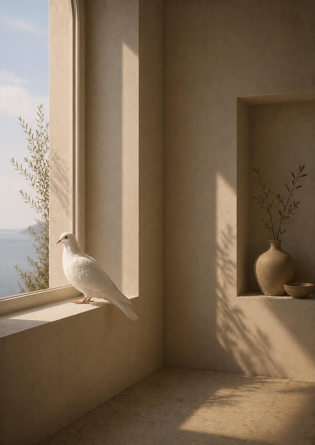 White Dove Poster