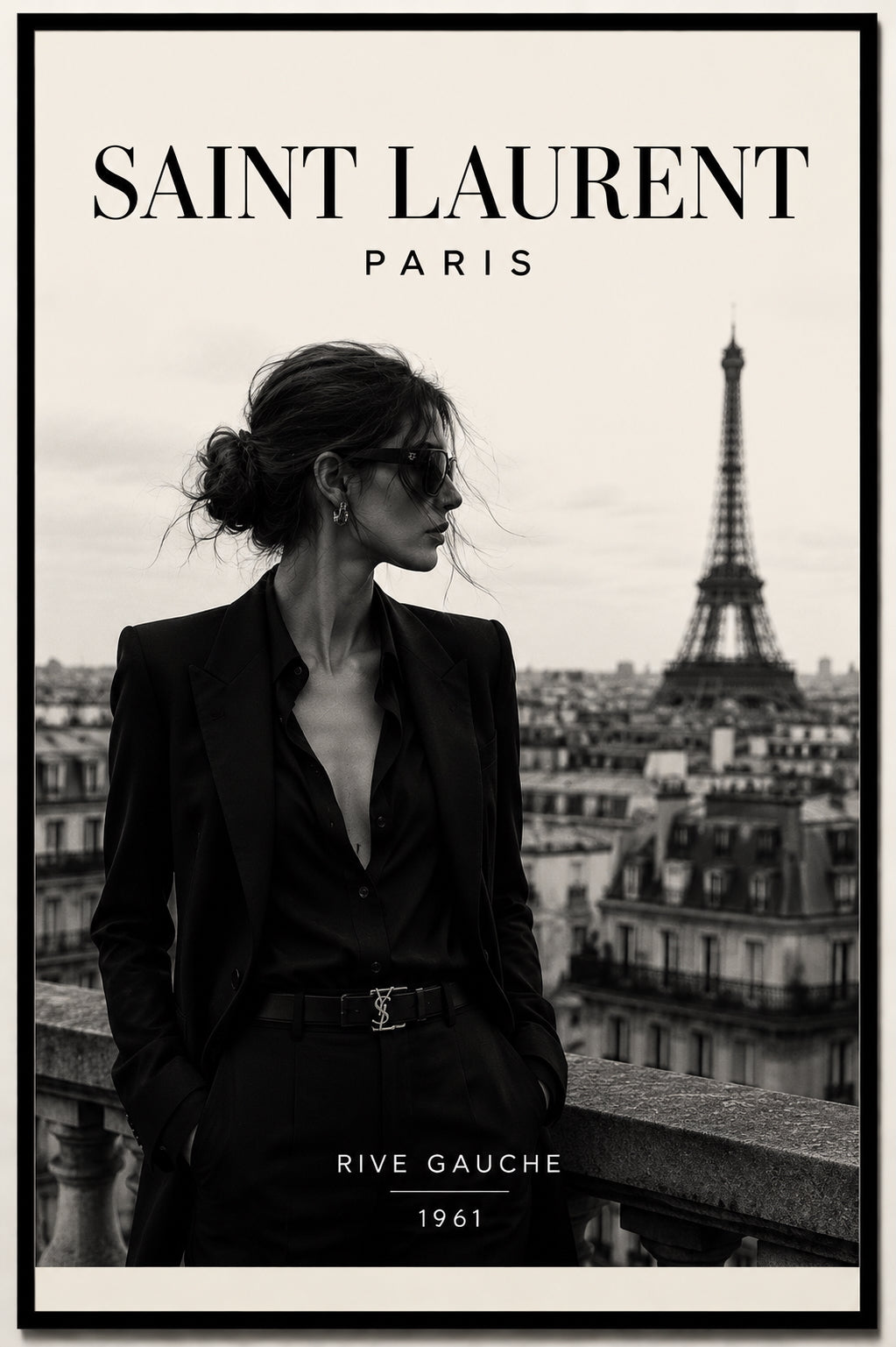 YSL No. 2 Fashion Poster
