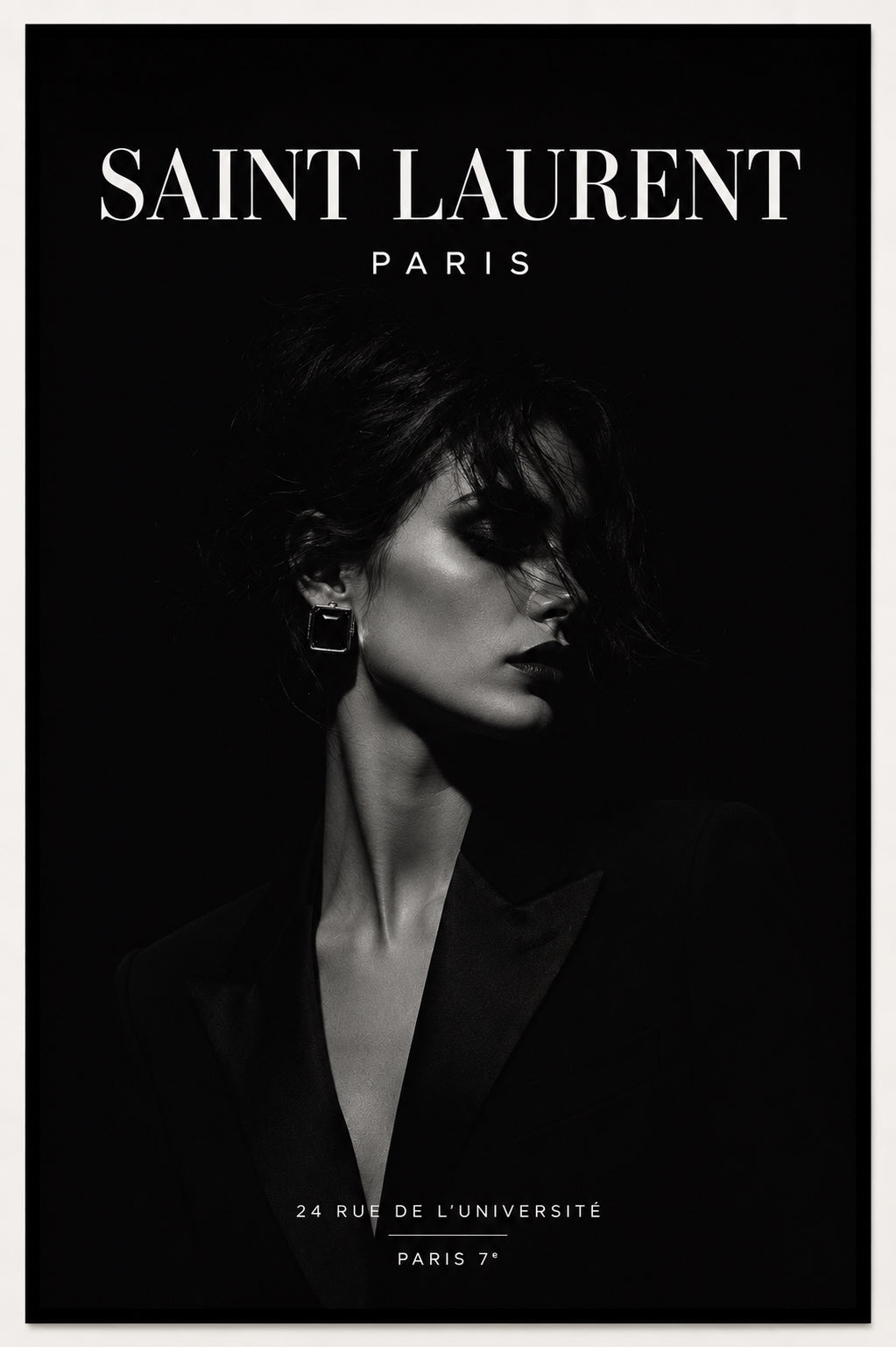 YSL No. 3 Fashion Poster